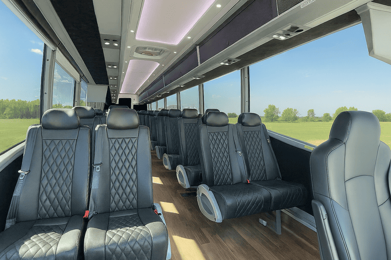 coach bus in Rocky Mount