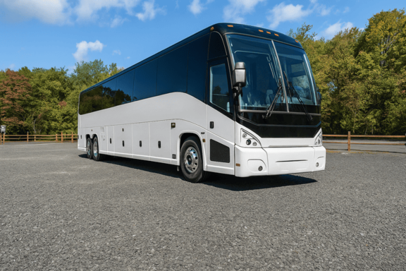 Rocky Mount Charter Bus 56 Passenger Charter Bus