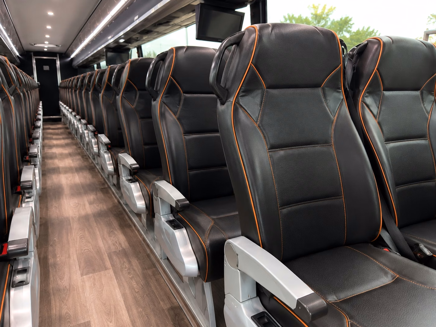 charter bus rentals for carolina hurricanes and nc state fan groups