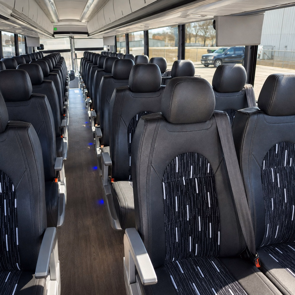 charter bus rentals for rocky mount corporate events and employee shuttles