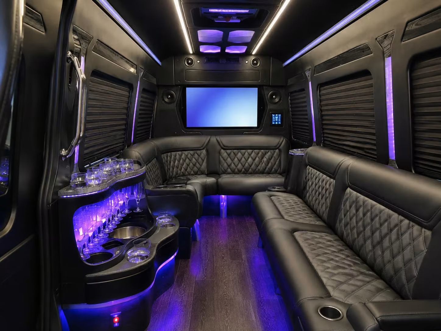 sprinter limousine inside