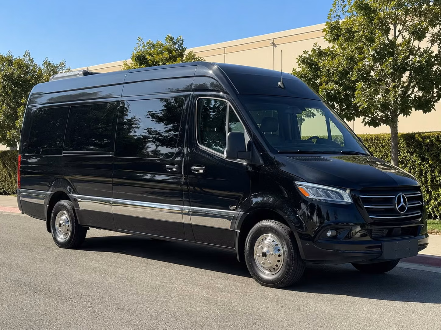 sprinter van with driver